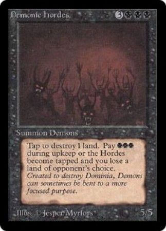 Demonic Hordes Beta Magic Cards Singles Demonic Hordes Beta Magic Cards Singles
