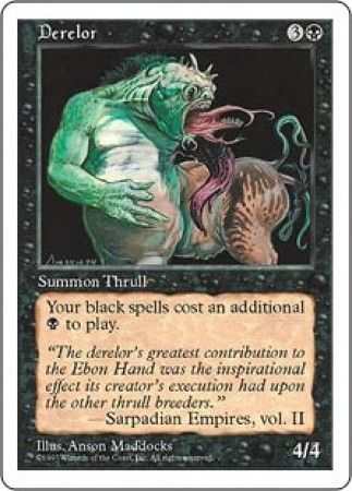 Derelor MTG 5th Edition Magic Cards Singles Derelor MTG 5th Edition Magic Cards Singles