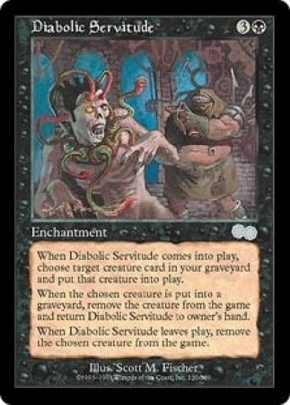 Diabolic Servitude Urza s Saga Singles Diabolic Servitude Urza s Saga Singles