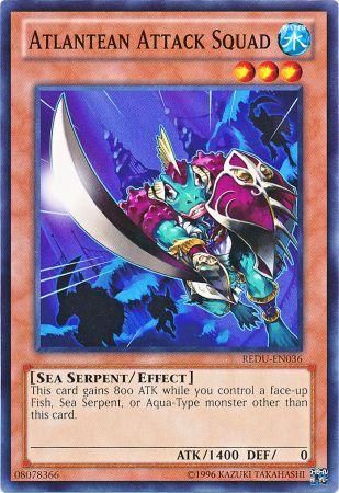 Atlantean Attack Squad REDU EN036 Common Unlimited Atlantean Attack Squad REDU EN036 Common Unlimited