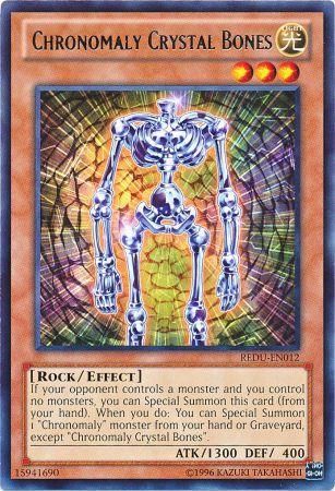 Chronomaly Crystal Bones REDU EN012 Rare Unlimited Chronomaly Crystal Bones REDU EN012 Rare Unlimited