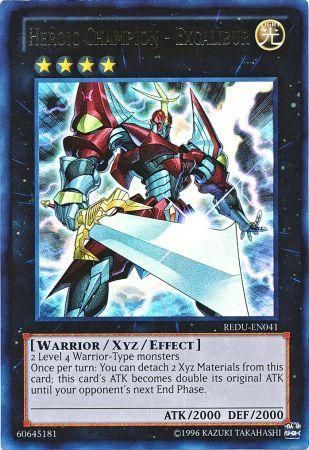 Heroic Champion Excalibur REDU EN041 Ultra Rare Unlimited Heroic Champion Excalibur REDU EN041 Ultra Rare Unlimited