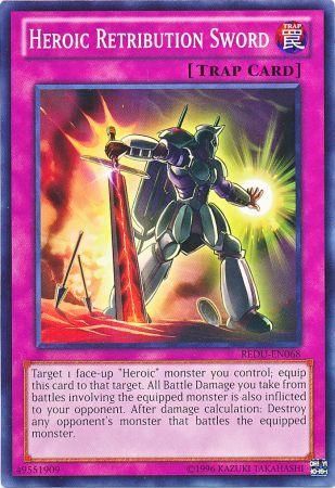 Heroic Retribution Sword REDU EN068 Common Unlimited Heroic Retribution Sword REDU EN068 Common Unlimited