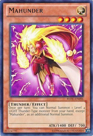 Mahunder REDU EN096 Rare Unlimited Mahunder REDU EN096 Rare Unlimited