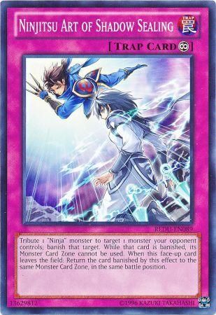 Ninjitsu Art of Shadow Sealing REDU EN089 Common Unlimited Return of the Duelist Unlimited Singles Ninjitsu Art of Shadow Sealing REDU EN089 Common Unlimited Return of the Duelist Unlimited Singles