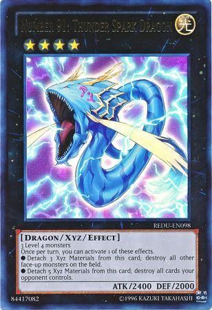 Number 91 Thunder Spark Dragon REDU EN098 Ultra Rare Unlimited Return of the Duelist Unlimited Singles Number 91 Thunder Spark Dragon REDU EN098 Ultra Rare Unlimited Return of the Duelist Unlimited Singles