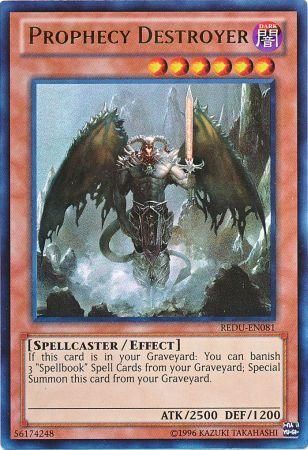 Prophecy Destroyer REDU EN081 Ultra Rare Unlimited Prophecy Destroyer REDU EN081 Ultra Rare Unlimited