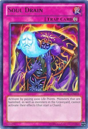 Soul Drain REDU EN078 Rare Unlimited Soul Drain REDU EN078 Rare Unlimited