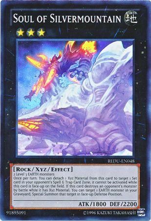 Soul of Silvermountain REDU EN048 Super Rare Unlimited Soul of Silvermountain REDU EN048 Super Rare Unlimited