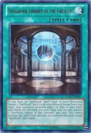 Spellbook Library of the Crescent REDU EN087 Rare Unlimited Return of the Duelist Unlimited Singles Spellbook Library of the Crescent REDU EN087 Rare Unlimited Return of the Duelist Unlimited Singles