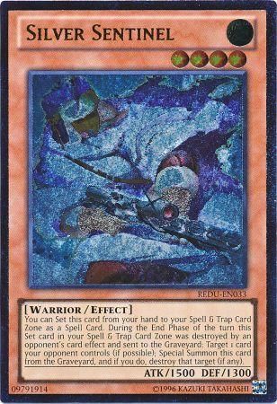 Ultimate Rare Silver Sentinel REDU EN033 Unlimited Return of the Duelist Unlimited Singles Ultimate Rare Silver Sentinel REDU EN033 Unlimited Return of the Duelist Unlimited Singles
