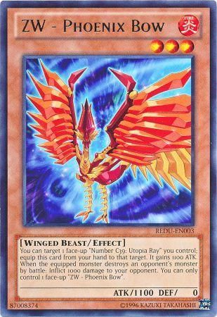 ZW Phoenix Bow REDU EN003 Rare Unlimited ZW Phoenix Bow REDU EN003 Rare Unlimited