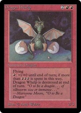 Dragon Whelp Beta Magic Cards Singles Dragon Whelp Beta Magic Cards Singles