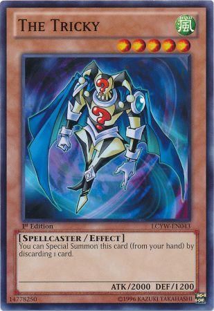 The Tricky LCYW EN043 Common 1st Edition Legendary Collection 3 Yugi s World 1st Edition Singles The Tricky LCYW EN043 Common 1st Edition Legendary Collection 3 Yugi s World 1st Edition Singles
