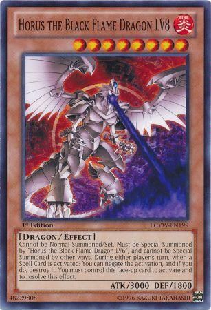 Horus the Black Flame Dragon LV8 LCYW EN199 Common 1st Edition Legendary Collection 3 Yugi s World 1st Edition Singles Horus the Black Flame Dragon LV8 LCYW EN199 Common 1st Edition Legendary Collection 3 Yugi s World 1st Edition Singles