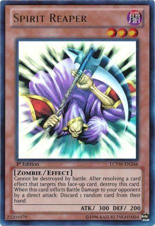 Spirit Reaper LCYW EN246 Ultra Rare 1st Edition Legendary Collection 3 Yugi s World 1st Edition Singles Spirit Reaper LCYW EN246 Ultra Rare 1st Edition Legendary Collection 3 Yugi s World 1st Edition Singles