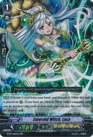 Emerald Witch LaLa BT07 006EN Triple Rare RRR Emerald Witch LaLa BT07 006EN Triple Rare RRR