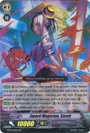 Sword Magician Sarah BT07 013EN Double Rare RR Vol 7 Rampage of the Beast King Singles Sword Magician Sarah BT07 013EN Double Rare RR Vol 7 Rampage of the Beast King Singles