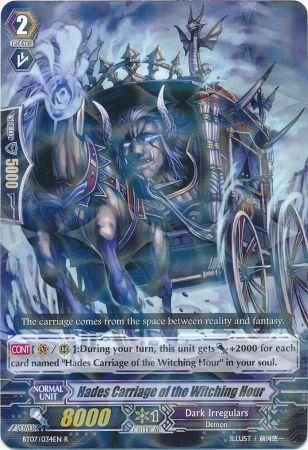 Hades Carriage of the Witching Hour BT07 034EN Rare R Hades Carriage of the Witching Hour BT07 034EN Rare R