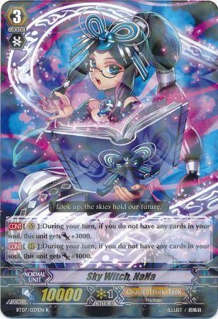 Sky Witch NaNa BT07 037EN Rare R Sky Witch NaNa BT07 037EN Rare R
