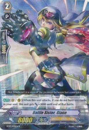 Battle Sister Glace BT07 038EN Rare R Battle Sister Glace BT07 038EN Rare R