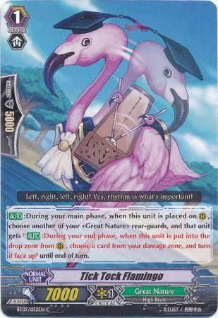 Tick Tock Flamingo BT07 052EN Common C Tick Tock Flamingo BT07 052EN Common C