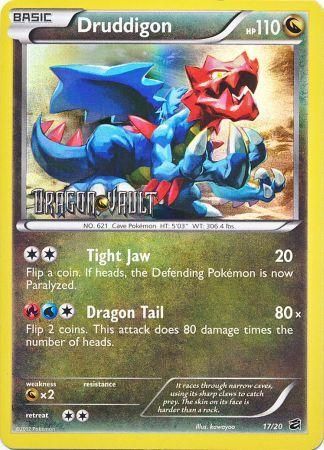 Druddigon 17 20 Holo Promo 