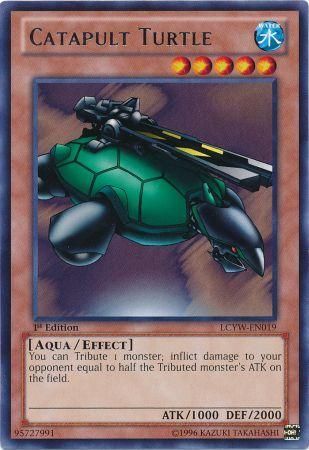Catapult Turtle LCYW EN019 Rare 1st Edition Legendary Collection 3 Yugi s World 1st Edition Singles Catapult Turtle LCYW EN019 Rare 1st Edition Legendary Collection 3 Yugi s World 1st Edition Singles