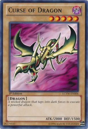 Curse of Dragon LCYW EN006 Rare 1st Edition Legendary Collection 3 Yugi s World 1st Edition Singles Curse of Dragon LCYW EN006 Rare 1st Edition Legendary Collection 3 Yugi s World 1st Edition Singles