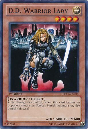 D D Warrior Lady LCYW EN215 Rare 1st Edition Legendary Collection 3 Yugi s World 1st Edition Singles D D Warrior Lady LCYW EN215 Rare 1st Edition Legendary Collection 3 Yugi s World 1st Edition Singles