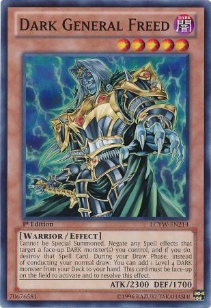 Dark General Freed LCYW EN214 Common 1st Edition Legendary Collection 3 Yugi s World 1st Edition Singles Dark General Freed LCYW EN214 Common 1st Edition Legendary Collection 3 Yugi s World 1st Edition Singles