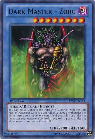 Dark Master Zorc LCYW EN123 Common 1st Edition Legendary Collection 3 Yugi s World 1st Edition Singles Dark Master Zorc LCYW EN123 Common 1st Edition Legendary Collection 3 Yugi s World 1st Edition Singles