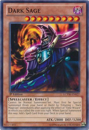 Dark Sage LCYW EN027 Common 1st Edition Legendary Collection 3 Yugi s World 1st Edition Singles Dark Sage LCYW EN027 Common 1st Edition Legendary Collection 3 Yugi s World 1st Edition Singles