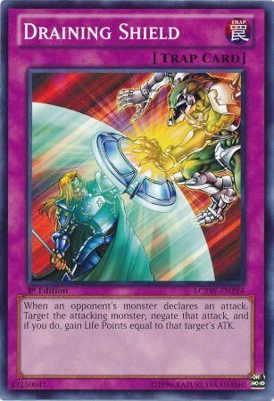 Draining Shield LCYW EN294 Common 1st Edition Legendary Collection 3 Yugi s World 1st Edition Singles Draining Shield LCYW EN294 Common 1st Edition Legendary Collection 3 Yugi s World 1st Edition Singles