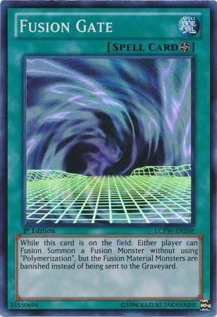 Fusion Gate LCYW EN268 Super Rare 1st Edition Legendary Collection 3 Yugi s World 1st Edition Singles Fusion Gate LCYW EN268 Super Rare 1st Edition Legendary Collection 3 Yugi s World 1st Edition Singles