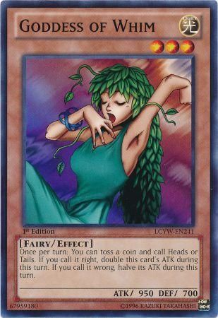 Goddess of Whim LCYW EN241 Common 1st Edition Legendary Collection 3 Yugi s World 1st Edition Singles Goddess of Whim LCYW EN241 Common 1st Edition Legendary Collection 3 Yugi s World 1st Edition Singles