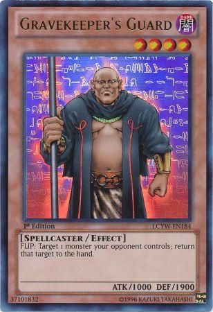 Gravekeeper s Guard LCYW EN184 Ultra Rare 1st Edition Legendary Collection 3 Yugi s World 1st Edition Singles Gravekeeper s Guard LCYW EN184 Ultra Rare 1st Edition Legendary Collection 3 Yugi s World 1st Edition Singles