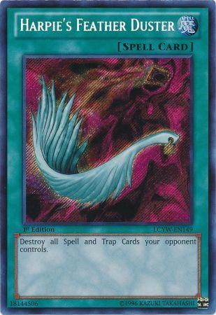 Harpie's Feather Duster - LCYW-EN149 - Secret Rare 1st Edition