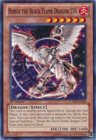 Horus the Black Flame Dragon LV6 LCYW EN198 Common 1st Edition Legendary Collection 3 Yugi s World 1st Edition Singles Horus the Black Flame Dragon LV6 LCYW EN198 Common 1st Edition Legendary Collection 3 Yugi s World 1st Edition Singles