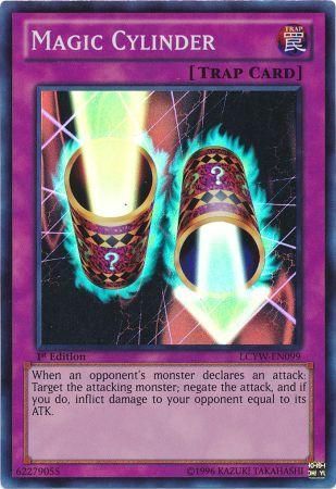 Magic Cylinder LCYW EN099 Super Rare 1st Edition Legendary Collection 3 Yugi s World 1st Edition Singles Magic Cylinder LCYW EN099 Super Rare 1st Edition Legendary Collection 3 Yugi s World 1st Edition Singles