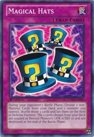 Magical Hats LCYW EN096 Common 1st Edition Legendary Collection 3 Yugi s World 1st Edition Singles Magical Hats LCYW EN096 Common 1st Edition Legendary Collection 3 Yugi s World 1st Edition Singles