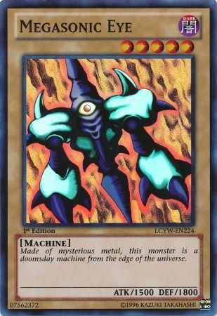 Megasonic Eye LCYW EN224 Super Rare 1st Edition Megasonic Eye LCYW EN224 Super Rare 1st Edition