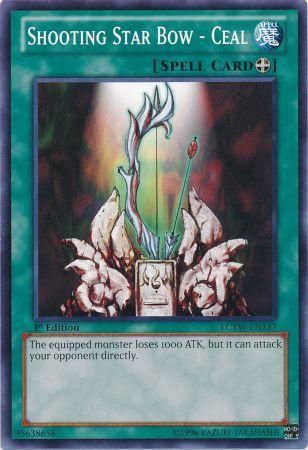 Shooting Star Bow Ceal LCYW EN137 Common 1st Edition Legendary Collection 3 Yugi s World 1st Edition Singles Shooting Star Bow Ceal LCYW EN137 Common 1st Edition Legendary Collection 3 Yugi s World 1st Edition Singles