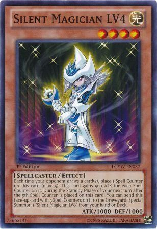 Silent Magician LV4 LCYW EN037 Common 1st Edition Silent Magician LV4 LCYW EN037 Common 1st Edition