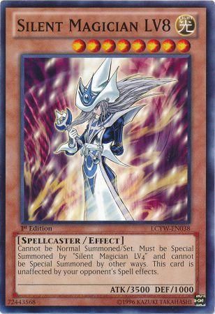 Silent Magician LV8 LCYW EN038 Common 1st Edition Silent Magician LV8 LCYW EN038 Common 1st Edition