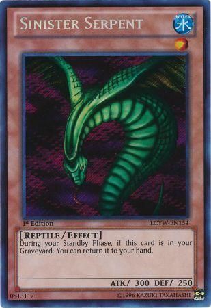 Sinister Serpent - Yugioh | TrollAndToad