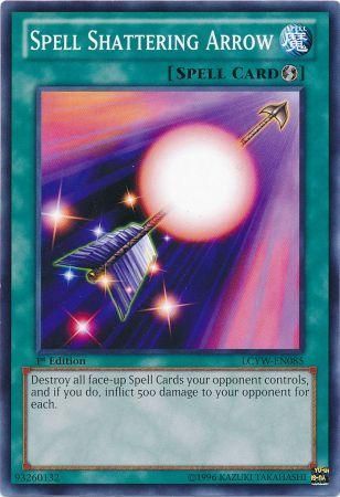 Spell Shattering Arrow LCYW EN085 Common 1st Edition Legendary Collection 3 Yugi s World 1st Edition Singles Spell Shattering Arrow LCYW EN085 Common 1st Edition Legendary Collection 3 Yugi s World 1st Edition Singles