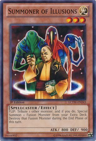 Summoner of Illusions LCYW EN243 Common 1st Edition Summoner of Illusions LCYW EN243 Common 1st Edition