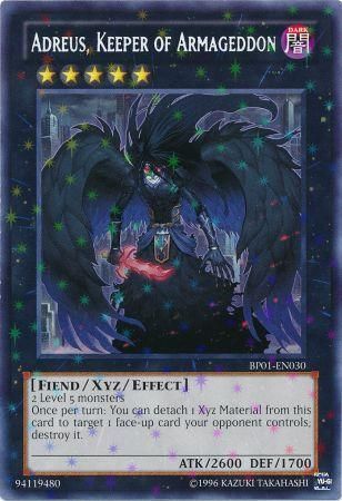 Adreus Keeper of Armageddon BP01 EN030 Starfoil Rare Unlimited Adreus Keeper of Armageddon BP01 EN030 Starfoil Rare Unlimited