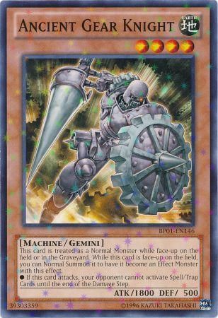 Ancient Gear Knight BP01 EN146 Starfoil Rare Unlimited Battle Pack Epic Dawn Unlimited Starfoil Singles Ancient Gear Knight BP01 EN146 Starfoil Rare Unlimited Battle Pack Epic Dawn Unlimited Starfoil Singles